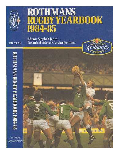 JONES, STEVE - Rothmans Rugby Yearbook, 1984-85