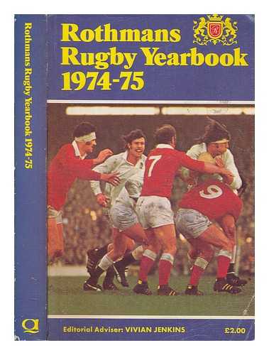 JENKINS, VIVIAN - Rothmans Rugby Yearbook, 1974-75