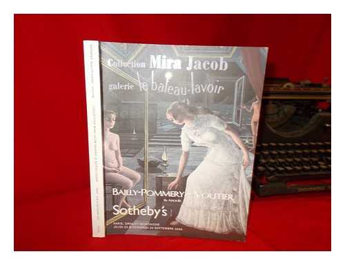 JACOB, MIRA - Collection Mira Jacob : galerie le bateau-lavoir : Paris, Drouot Montaigne, jeudi 23 & vendredi 24 septembre 2004