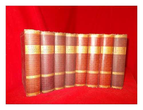 ANNANDALE, CHARLES - The modern cyclopedia : a handy book of reference on all subjects & for all readers / edited by Charles Annandale - complete in 8 volumes