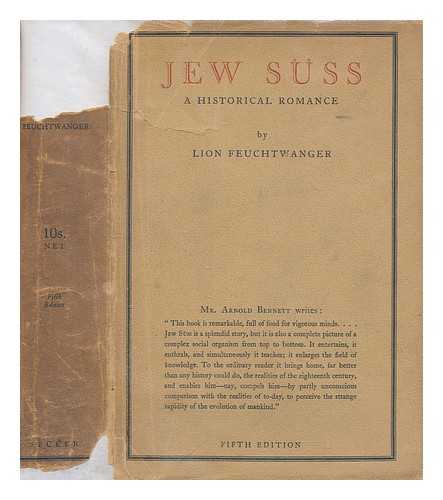 FEUCHTWANGER, LION (1884-1958) - Jew Sss