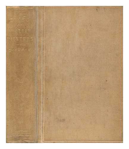 JAMESON MRS. (ANNA) (1794-1860) - Memoirs of early Italian painters, and of the progress of painting in Italy : Cimabue to Bassano