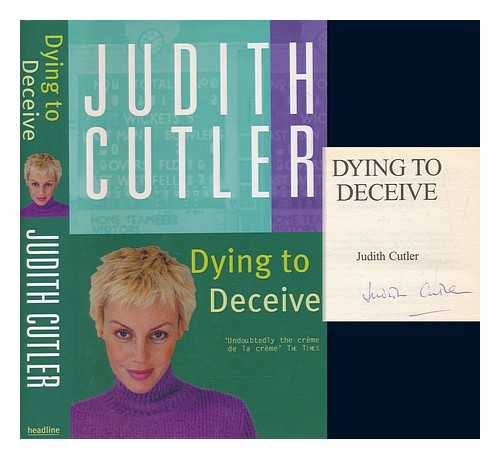 CUTLER, JUDITH - Dying to deceive / Judith Cutler