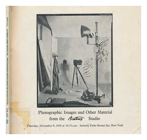 SOTHEBY'S (FIRM) - Photographic images and other material from the Beaton studio. 9 November 1978