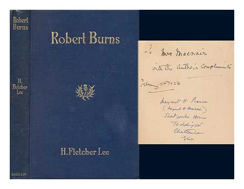 Lee, H. Fletcher - Robert Burns : a play in three acts