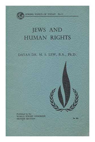 LEW, MYER SZULIM - Jews and human rights
