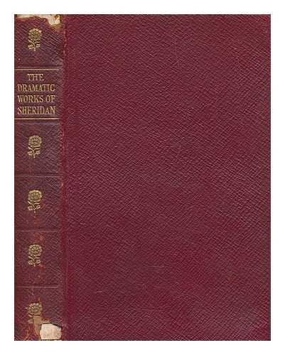 SHERIDAN, RICHARD BRINSLEY (1751-1816) - The dramatic works of Richard Brinsley Sheridan