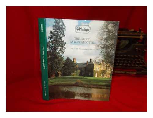 MORTON, BEATRICE - The contents of the Abbey, Aston Abbotts, Buckinghamshire : including furniture, rugs, clocks, European and oriental porcelain, glass, textiles, silver, paintings, malachite, books, works of art and household effects : by order of the executors of the late Mrs Beatrice Morton