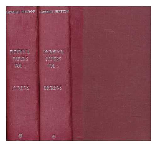 DICKENS, CHARLES (1812-1870) - The posthumous papers of the Pickwick club - complete in 2 volumes