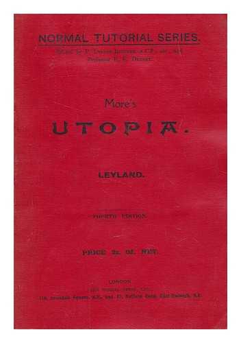 MORE, THOMAS SAINT (1478-1535) - More's Utopia