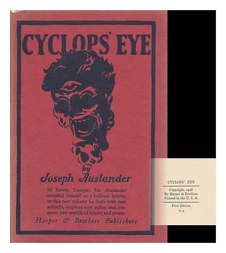 AUSLANDER, JOSEPH (1897-1965) - Cyclop's Eye