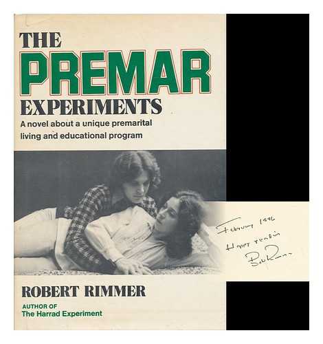 RIMMER, ROBERT (1917-) - The Premar Experiments : a Novel