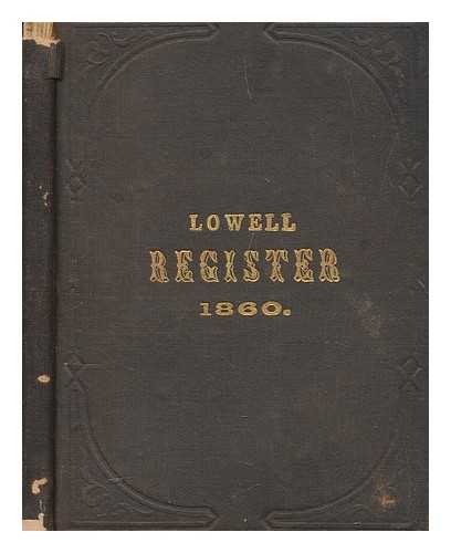 C.A. DOCKHAM & CO - The Lowell register and business directory No. 1 1860