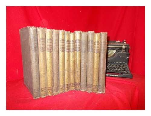 WRIGHT, THOMAS (1810-1877) - The Royal dictionary-cyclopdia, for universal reference : being a complete literary, classical, historical, biographical, geographical, scientific, and technological expositor of the English language : and embodying, in a condensed and common-sense form, the signification of all terms in ordinary use, with the derivation of each word, and its pronunciation - 12 volumes