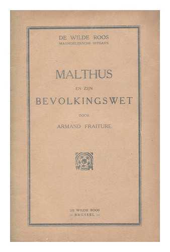 Malthus, Thomas Robert - Malthus en zijn bevolkingswet