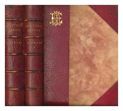 DU HAUSSET MME - Secret memoirs of the courts of Louis XV and XVI, in 2 vols