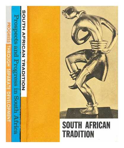 SOUTH AFRICA. GOVERNMENT INFORMATION OFFICE (NEW YORK, N.Y.) - South Africa source books, 3 vols (Prospect and Progress Economic Survey ; Tradition Cultural Close-Up ; Progress Through Separate Development)