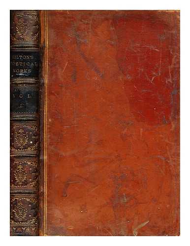 MILTON, JOHN (1608-1674) - The poetical works of John Milton : With life, critical dissertation, and explanatory notes / The text edited by Charles Cowden Clarke, vol. 1