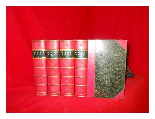 SCOTT, WALTER SIR - The Waverley novels : copyright edition - 4 volumes