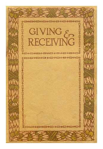 FILLMORE, CHARLES - Giving and receiving