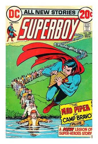 DC COMICS - Superboy, no. 190 Sept. 1972