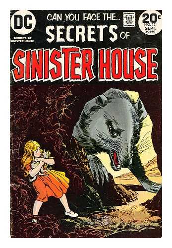 DC COMICS - Secrets of Sinister House, no.13 Sept. 1973