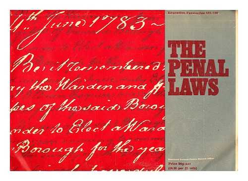 PUBLIC RECORD OFFICE (NORTHERN IRELAND) - Education facsimiles. 101-120 The penal laws