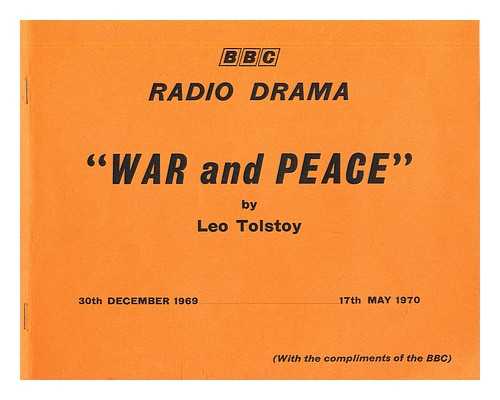 BBC - An introduction to Radio 4's dramatisation of Leo Tolstoy's War & Peace