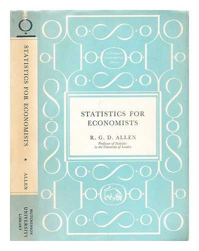 Allen, R.G.D. (Roy George Douglas) - Statistics for economists