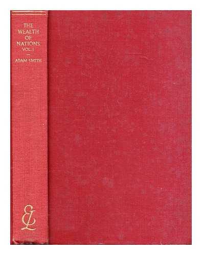 Smith, Adam (1723-1790). Seligman, Edwin Robert Anderson (1861-1939) - The wealth of nations: Vol. 1