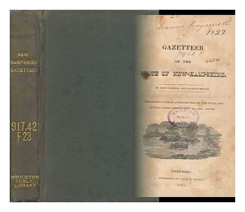 FARMER, JOHN (1789-1838) - A Gazetteer of the State of New-Hampshire