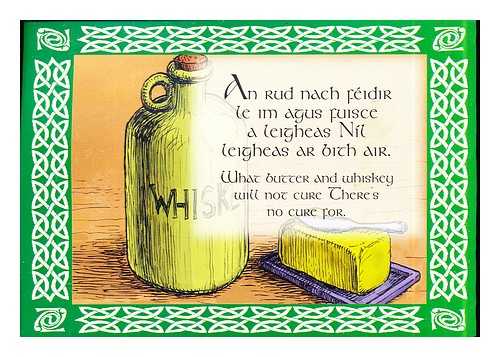 Anonymous - Irish Postcard with Irish Proverb