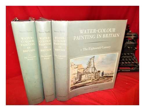 Hardie, Martin (1875-1952). Snelgrove, Dudley (editor). Mayne, Jonathan (editor). Taylor, Basil (editor) - Water-colour painting in Britain / Martin Hardie; edited by Dudley Snelgrove with Jonathan Mayne and Basil Taylor - complete in three volumes