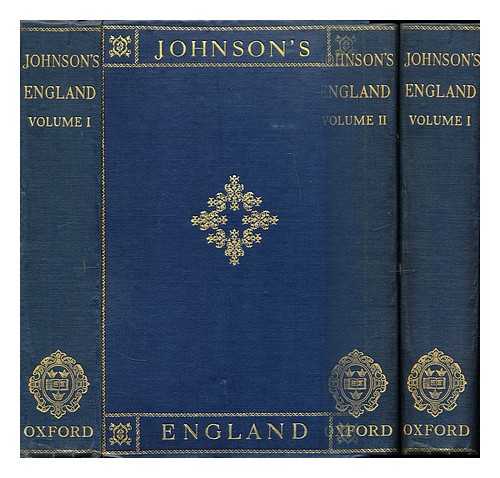 Turberville, Arthur Stanley (1888-1945) - Johnson's England : an account of the life & manners of his age / edited by A.S. Turberville - complete in two volumes