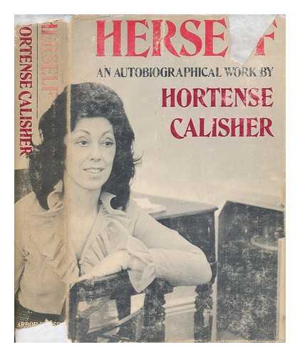 CALISHER, HORTENSE - Herself