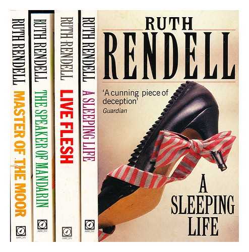 Rendell, Ruth (1930-2015) - Small collection of Ruth Rendell novels - 4 volumes