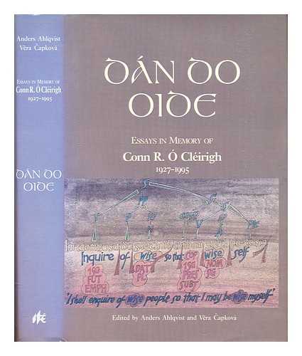 Ahlqvist, Anders - Dn do oide : essays in memory of Conn R.  Clirigh