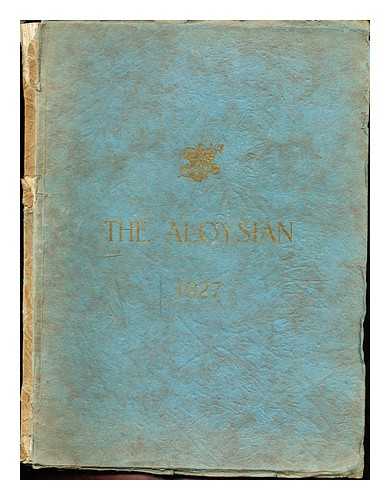St. Aloysius College - The Aloysian: 1927