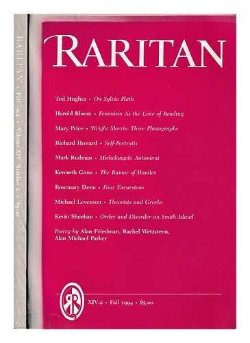  - Raritan: a quarterly review