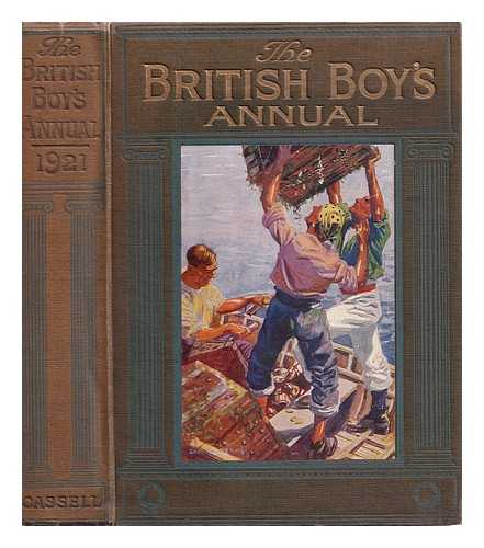Wood, Eric - The British Boy's Annual: With Four Colour Plates and numerous Illustrations in Black-And-White