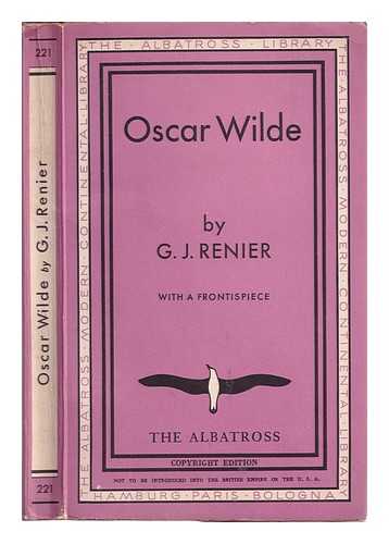 Renier, Gustaaf Johannes (1892-1962) - Oscar Wilde