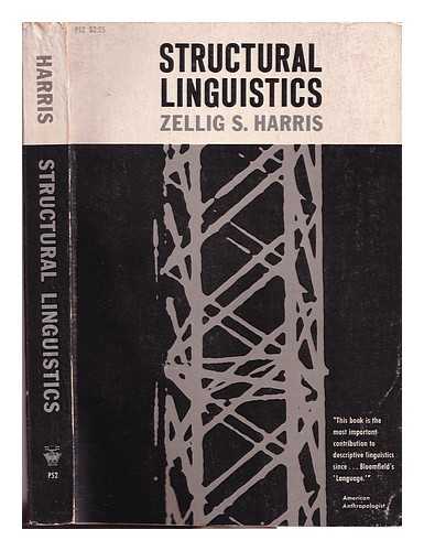 Harris, Zellig Sabbettai (1909-1992) - Structural linguistics