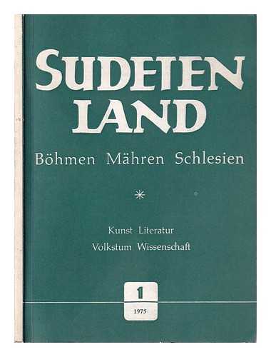  - Sudetenland: Bohmen, Mahren, Schlesien