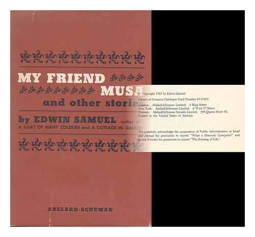 SAMUEL, EDWIN - My Friend Musa, and Other Stories