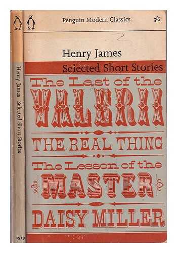 James, Henry (1843-1916) - Henry James Selected Short Stories/ edited with an introduction by Michael Swan