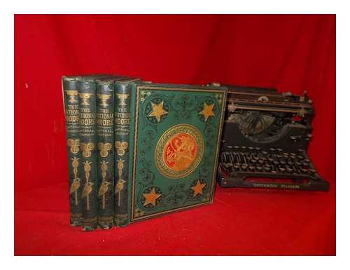 Moore, Thomas (1779-1852) - The National Moore. Centenary edition, including the airs of the Irish melodies, national airs, ... and a memoir by J. F. Waller. Complete in 4 volumes