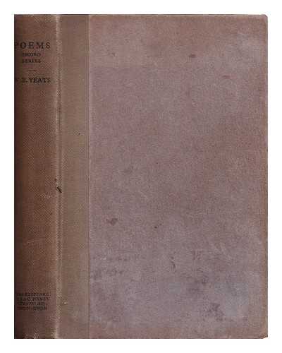 Yeats, William Butler (1865-1939) - William Butler Yeats poems : second series