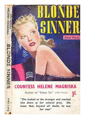 Magriska, Hlne Countess - Blonde sinner