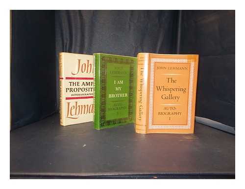 Lehmann, John - John Lehmann Autobiography in 3 Volumes
