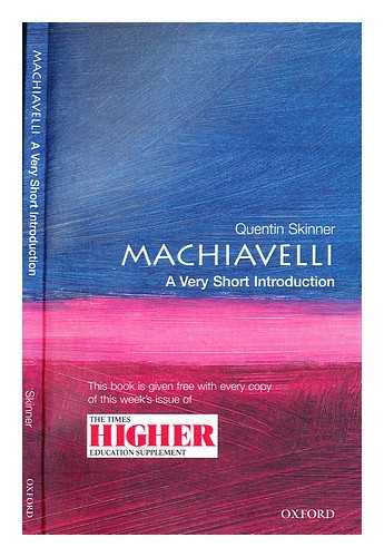 Skinner, Quentin - Machiavelli : a very short introduction / Quentin Skinner